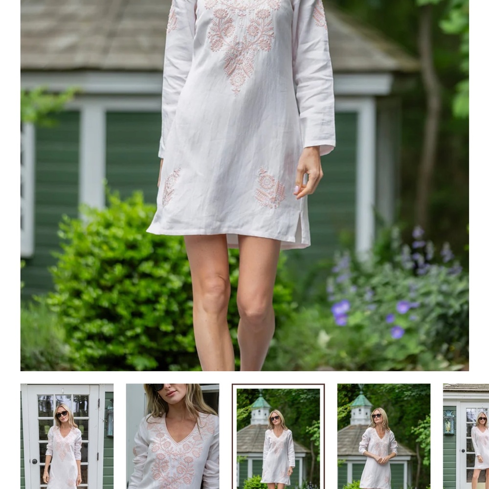 julia amory bridgette dress Embroidered Tunic Top - Picture 5 of 10